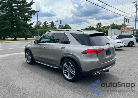 2020 Mercedes-Benz Gle 350 4Matic из США, поврежденный, VIN 4JGFB4KB4LA059072